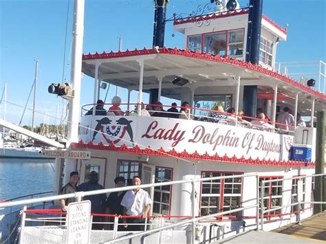 dine and cruise daytona|lady dolphin dinner cruise schedule.